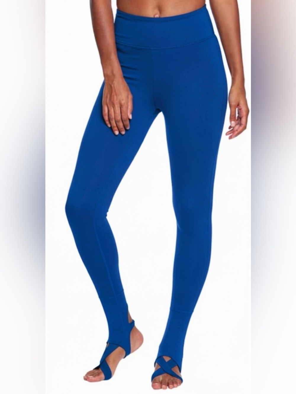 FP Movement High Waisted Synergy Stirrup Leggings Blue